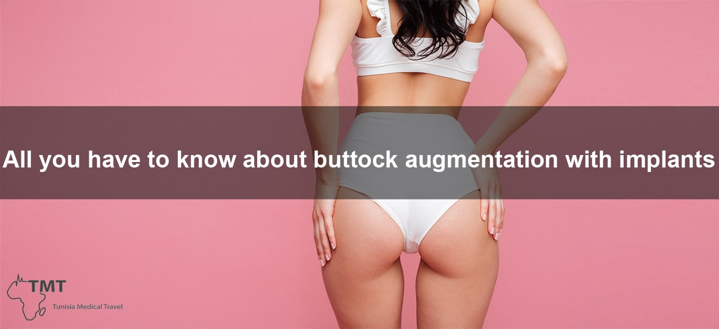 Buttock augmentation with implants